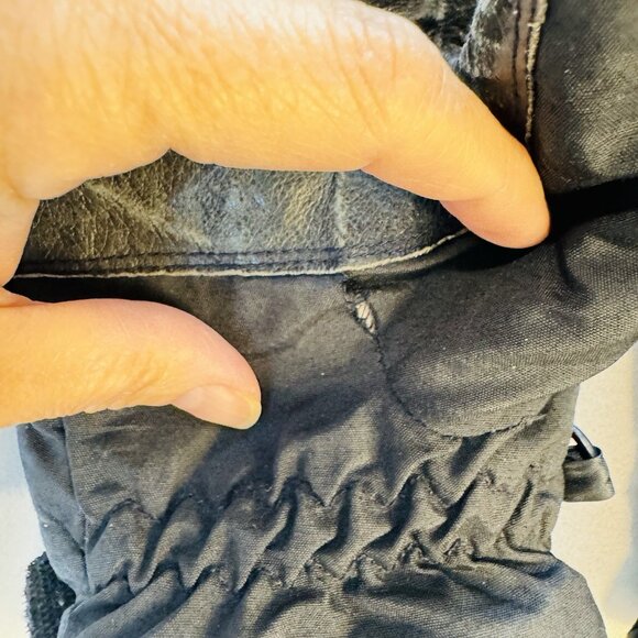 kombi mittens Women Waterguard Leather Palm Sz M Heat Pack Pocket - Picture 8 of 8